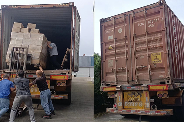 Exportação de tintas de giz de cera e aquarela para os Estados Unidos