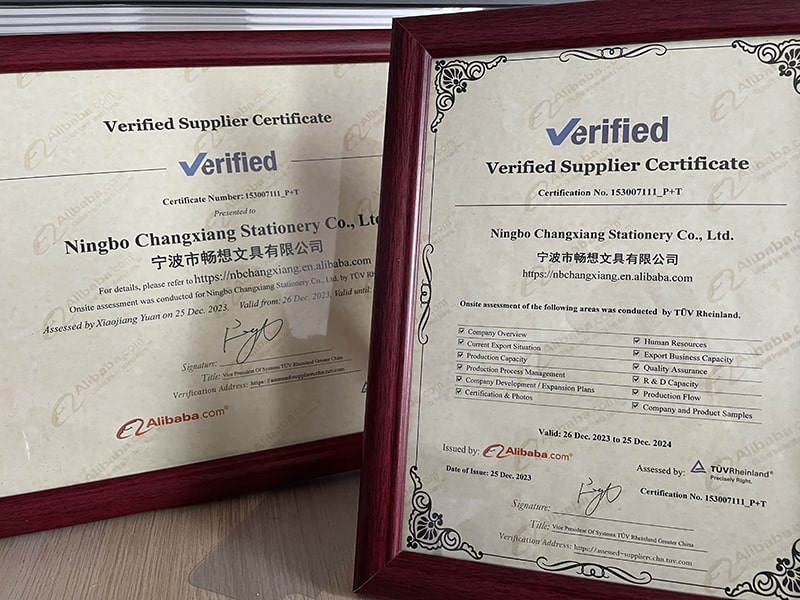 Changxiang obteve o certificado de Jinpin Chengqi