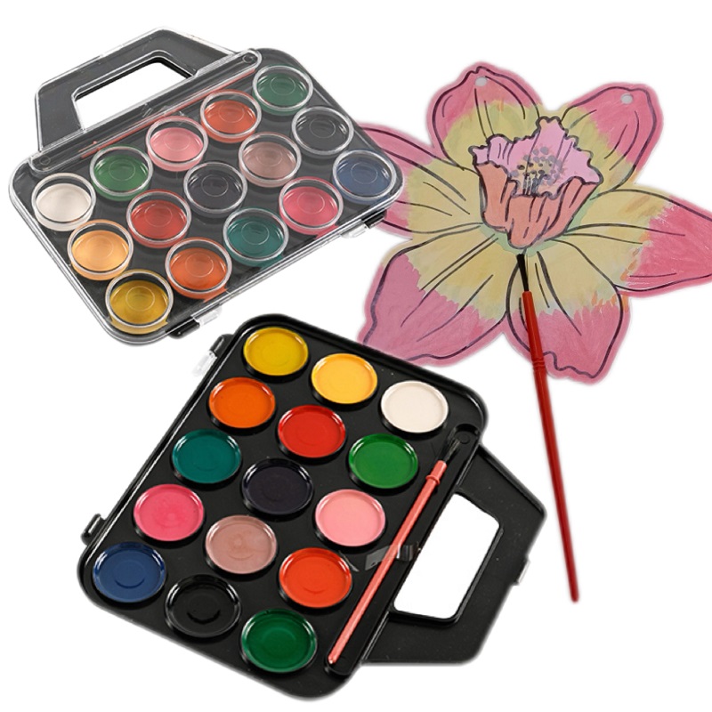 Por que o conjunto de aquarela semi-seca de 15 cores para estudantes de arte está se tornando a escolha preferida para iniciantes e escolas