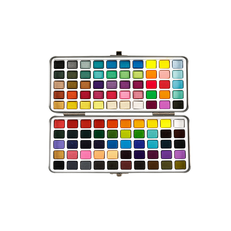 kit de tinta aquarela